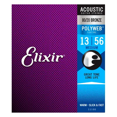 Elixir Polyweb 80/20 Bronze Medium