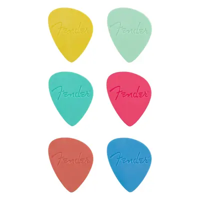 Fender Offset Picks, Multi-color (6)