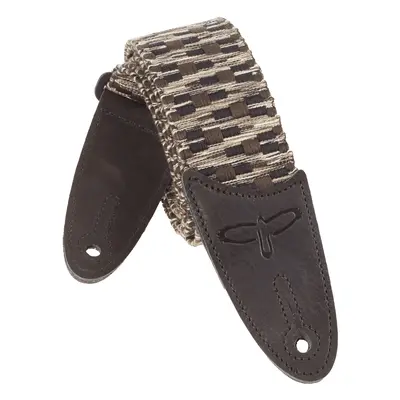 PRS Cotton Woven Strap, Black/Gray