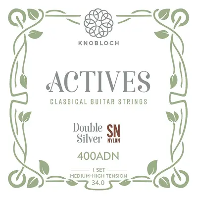 Knobloch ACTIVES Double Silver SN Nylon Medium-High Tension 34.0