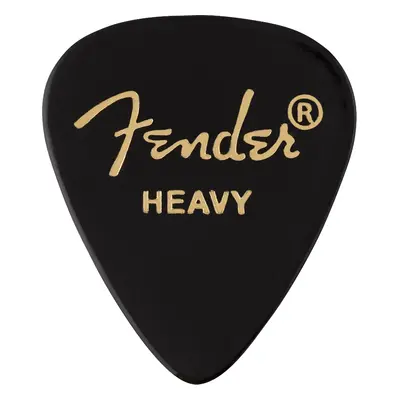 Fender 351 Shape Picks, Heavy, Black