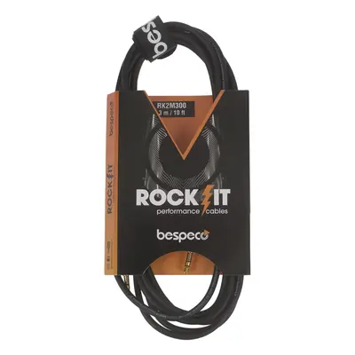 Bespeco ROCKIT Stereo Cable Jack 3,5 TRS - Jack 3,5 TRS 3 m