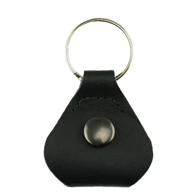 Perri's Leathers Pick Keychain Black