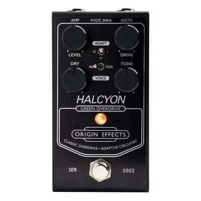 Origin Effects Halcyon Green Overdrive Black Edition