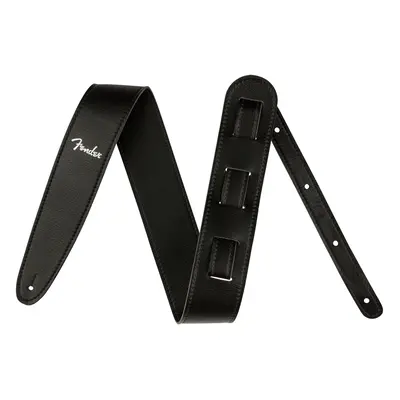 Fender Vegan Leather Strap, Black, 2.5"