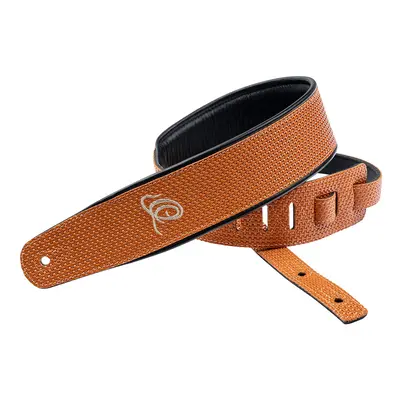 Ortega Leather Strap Orange Braid