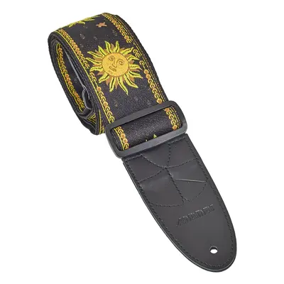 Amumu Jacquard Sun Strap Black