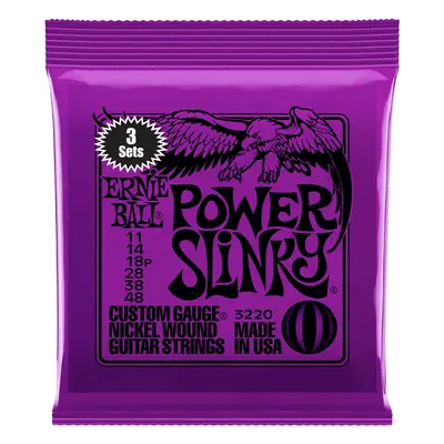 Ernie Ball 3220 Nickel Wound Power Slinky 3 Pack