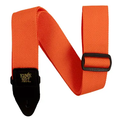 Ernie Ball Polypro Strap Orange & Black