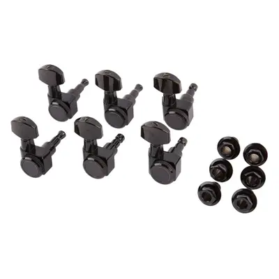 Fender Locking Tuning Machines, Black (kicsomagolt)