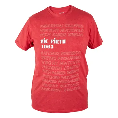 Vic Firth 1965 Red Graphic Tee L