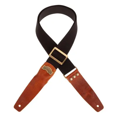 Magrabò Stripe SC Cotton Black 5 cm, Brown Ends