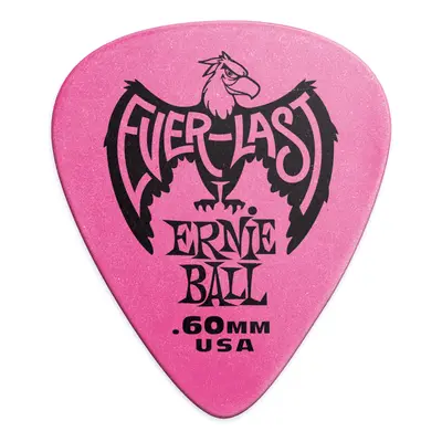 Ernie Ball Everlast Picks 0.60 Pink