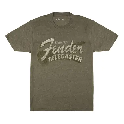 Fender Since 1951 Telecaster T-Shirt Military Heather Green S