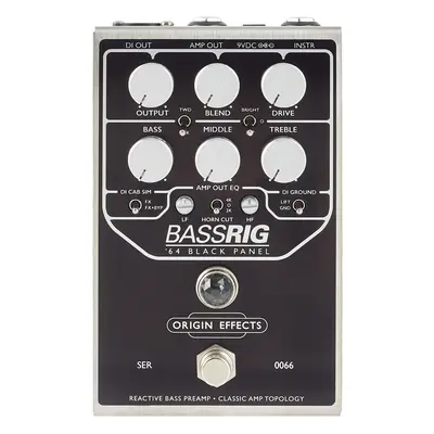 Origin Effects BassRIG ’64 Black Panel