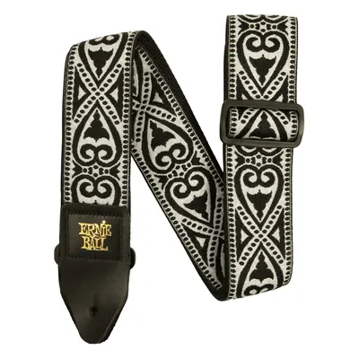 Ernie Ball Jacquard Strap Black Heart