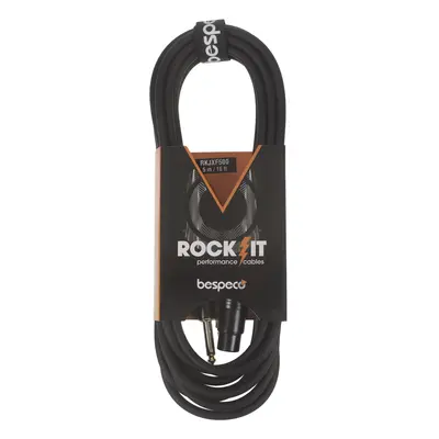 Bespeco ROCKIT Microphone Cable Jack - XLR F 5 m