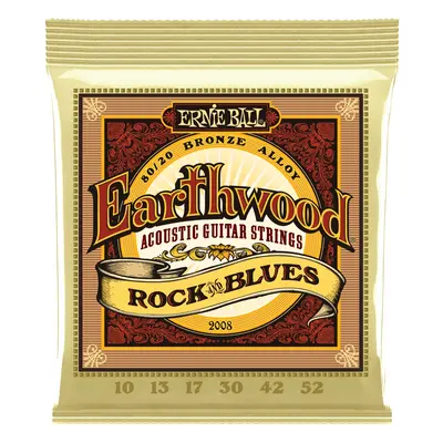 Ernie Ball 2008 Earthwood 80/20 Bronze Rock & Blues