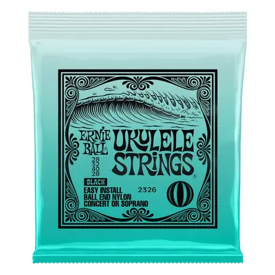 Ernie Ball Ukulele Strings Black Nylon