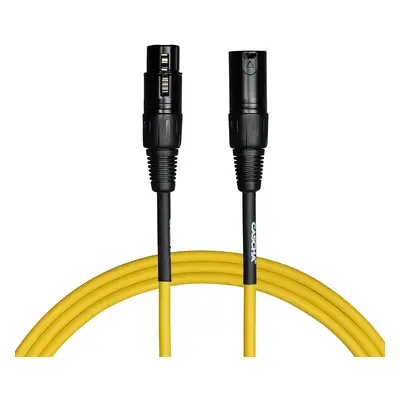 Cascha Standard Line Mic Cable Yellow 9m