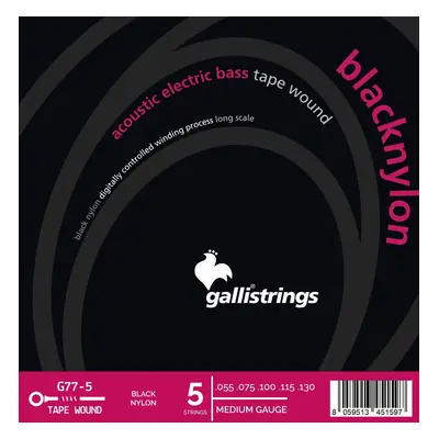 Galli BASS BLACK NYLON 5-Strings G77-5