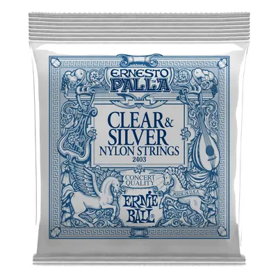 Ernie Ball 2403 Ernesto Palla Clear & Silver