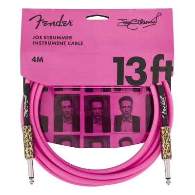 Fender 13' Instrument Cable Joe Strummer Pink Leopard