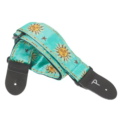 Perri's Leathers 7310 Jacquard Teal Suns