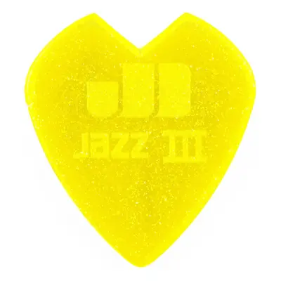 Dunlop Kirk Hammett Jazz III Yellow Glitter 6 Pack