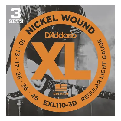 D'Addario EXL110-3D