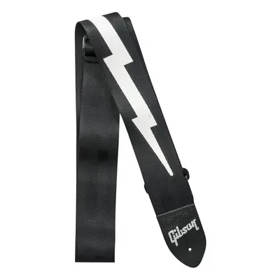 Gibson The Lightning Bolt Seatbelt Black Strap