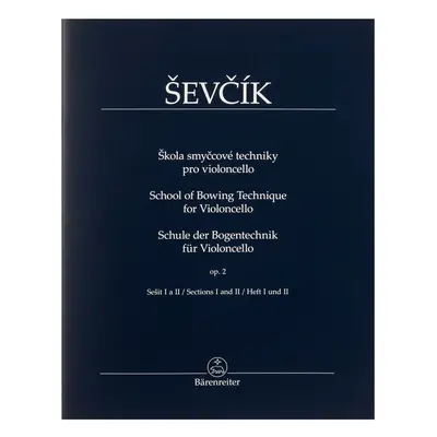 MS Škola smyčcové techniky pro violoncello op. 2, sešit I a II - Otaka