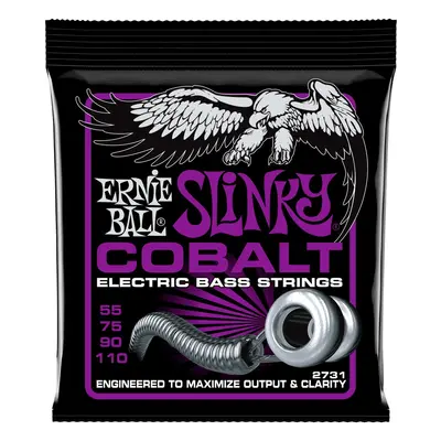 Ernie Ball 2731 Power Slinky Cobalt Electric Bass 55-110