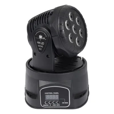 Flash LED MOVING HEAD WASH 7x10W RGBW 4in1 (kicsomagolt)