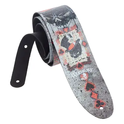 Perri's Leathers 11025 ALCHEMY Guitar Strap Dead Draw