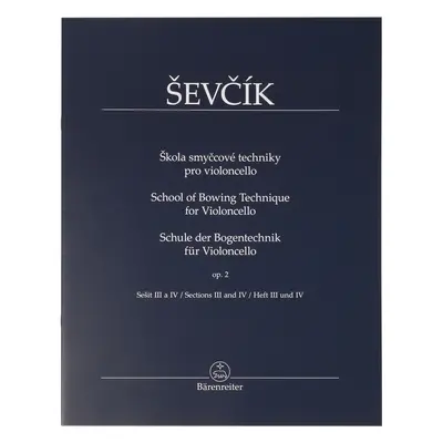 MS Škola smyčcové techniky pro violoncello op. 2, sešit III a IV - Ota