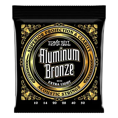 Ernie Ball 2570 Aluminium Bronze Extra Light