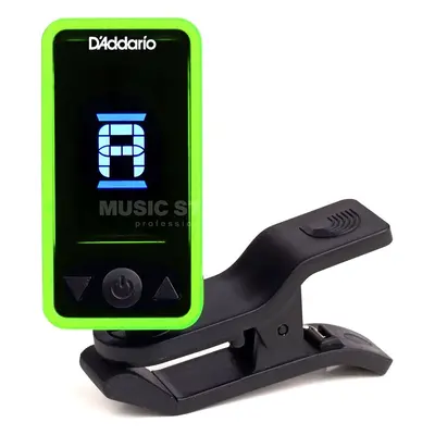 D'Addario Eclipse Tuner Green