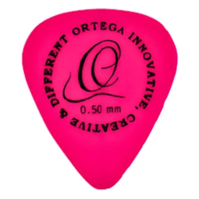 Ortega OGPST12-050 S-Tech Delrin Picks 0.50 mm Pink