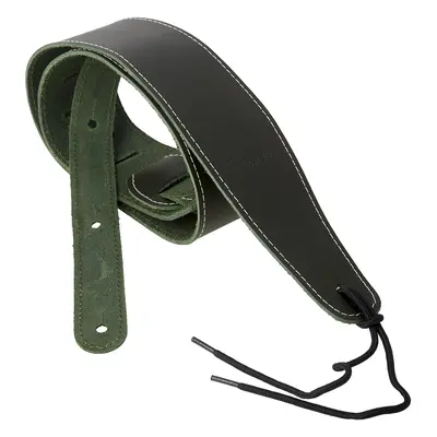 Fender Broken-In Leather Strap Green