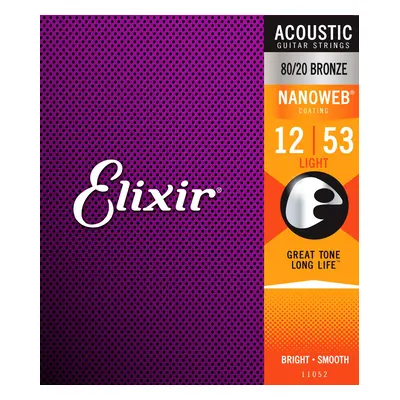 Elixir Nanoweb 80/20 Bronze Light