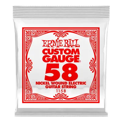 Ernie Ball 1165 Nickel Wound Single .058