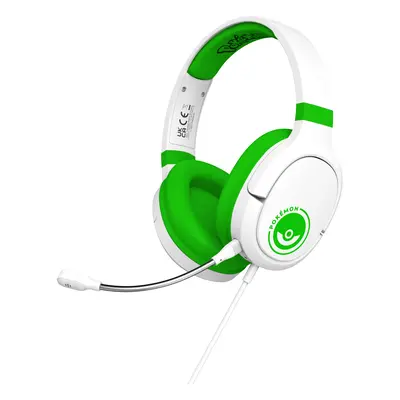 OTL Pokémon Poké ball White and Green PRO G1 Gaming Headphones