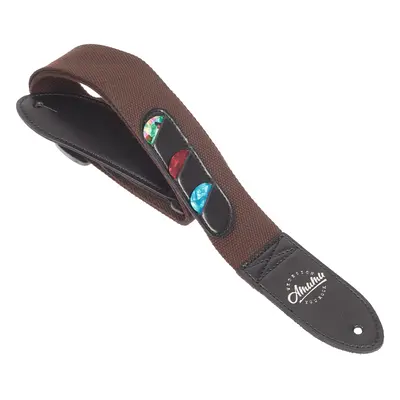 Amumu Cotton Pickholder Strap Brown