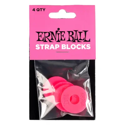 Ernie Ball Strap Blocks Pink