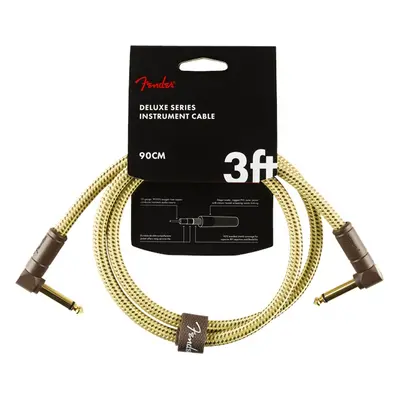 Fender Deluxe Series 3' Instrument Cable Tweed (kicsomagolt)