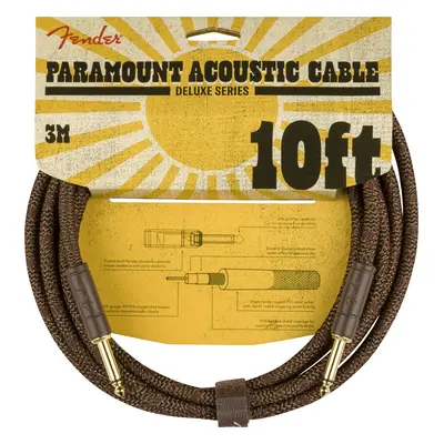 Fender Paramount Acoustic Instrument Cable 10'