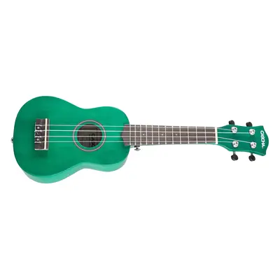 Cascha HH 3963 Soprano Ukulele Green Set