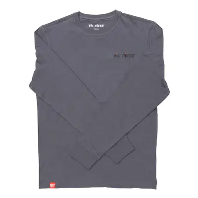 Vic Firth Long Sleeve Gray Tee S