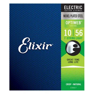 Elixir Optiweb 7-String Light